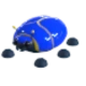 Giant Blue Scarab