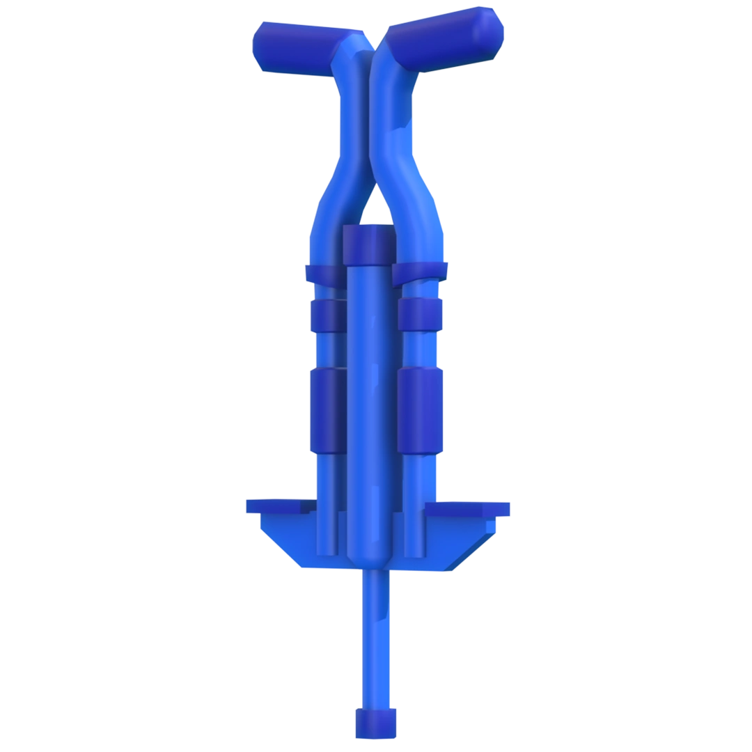 Blue Pogostick