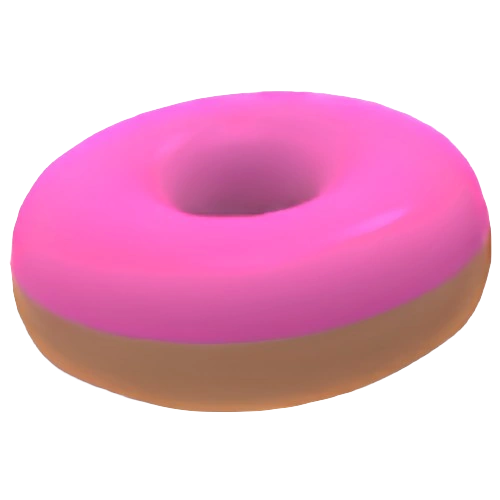 Donut Throw Toy