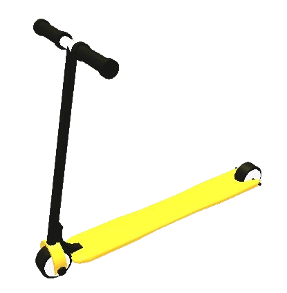 Gold Scooter