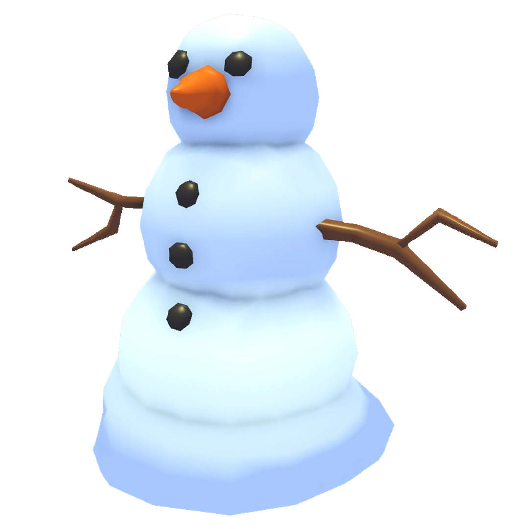 Placeable Snowperson