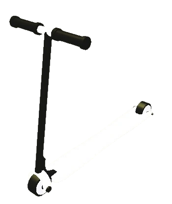 White Scooter