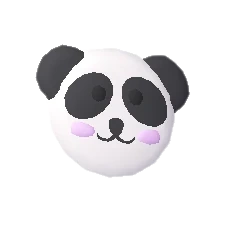 Panda Flying Disc