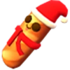 Holiday Breadstick Chew Toy