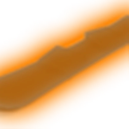 Orange Neon Snowboard
