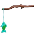 Fish on a Stick Chew Toy