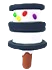 Ice Cream Sandwich Rattle