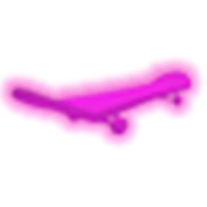 Neon Pink Skateboard