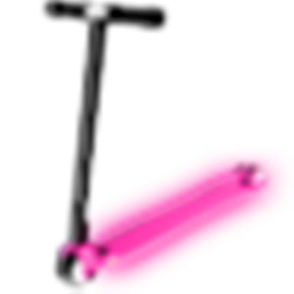 Neon Pink Scooter