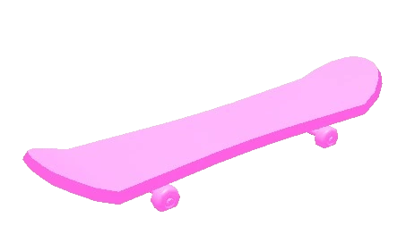 Pink Skateboard