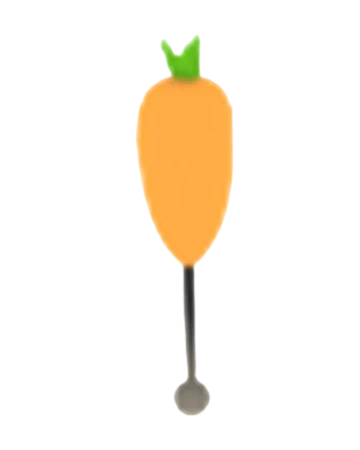 Carrot Rattle