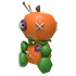 Halloween Orange Pumpkin DIY Doll