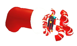 Candy Cane Grappling Hook