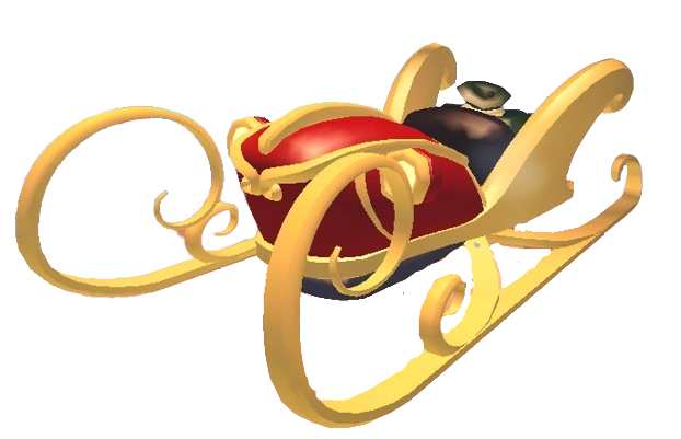 Stocked Santa Sleigh
