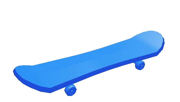 Blue Skateboard