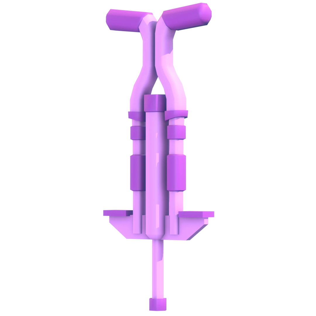 Pink Pogostick