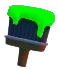 Neon Leaf Pet Paint