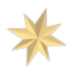 Christmas Star Flying Disc