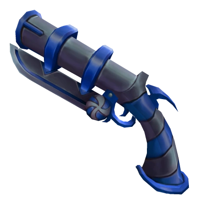Blue Swirly Gun