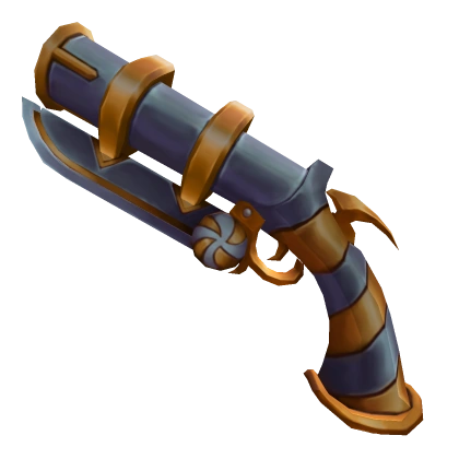 Gold Swirly Gun