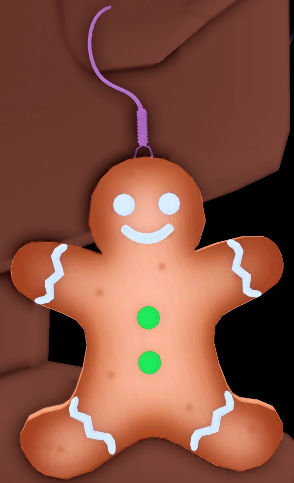 Iced Gingerbread Earrings