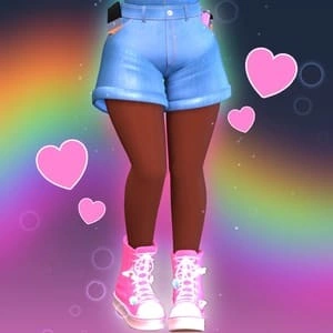 Watercolor Wonder Painter's Jeans & High Tops