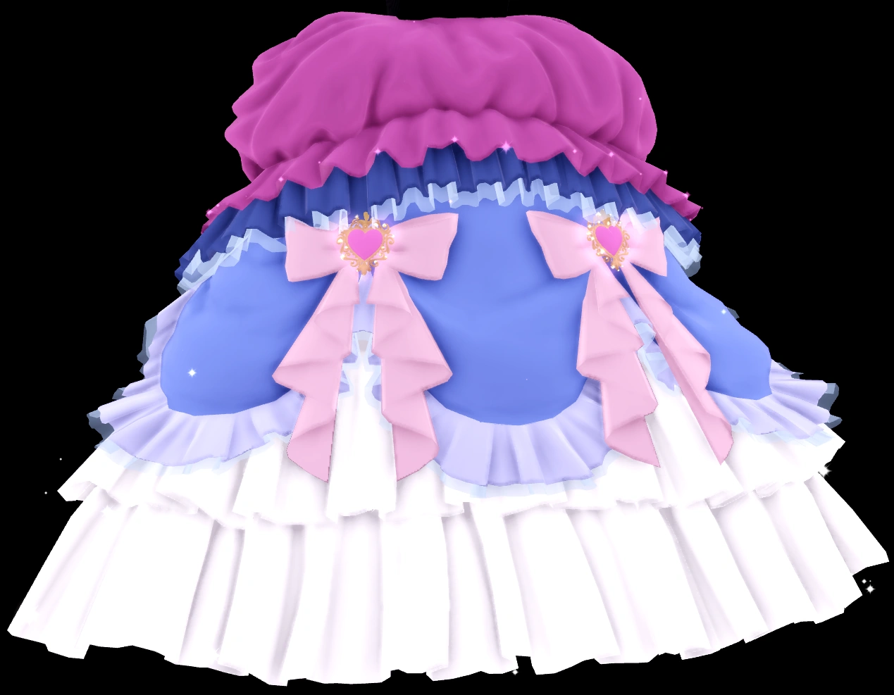 Crowned Court Ballroom Skirt