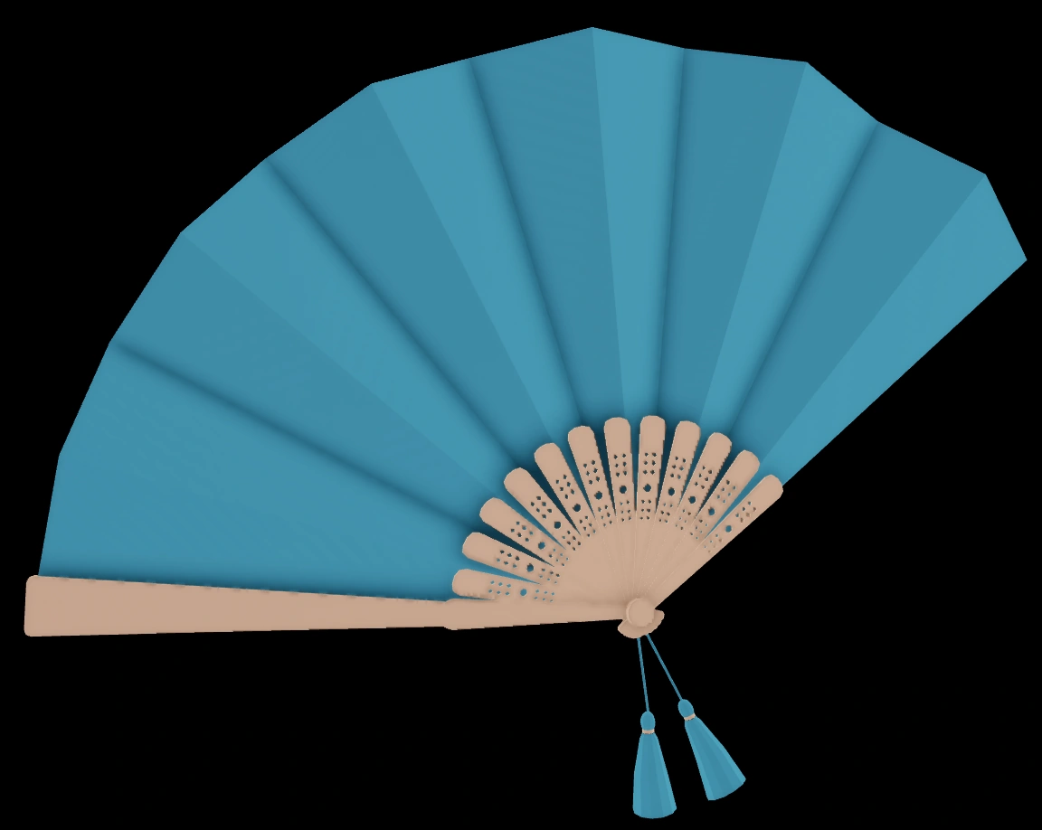 Cherry Blossom Hand Fan
