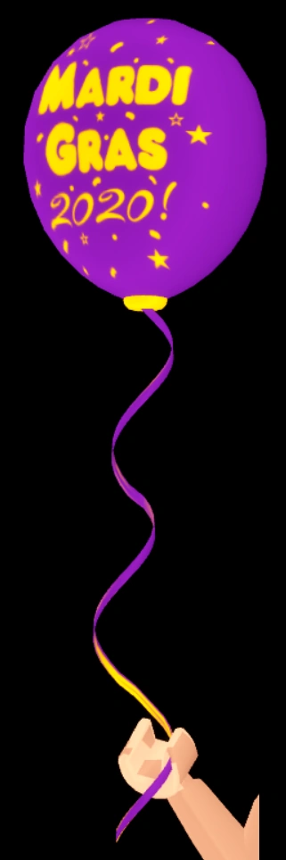 Mardi Gras 2020 Balloon