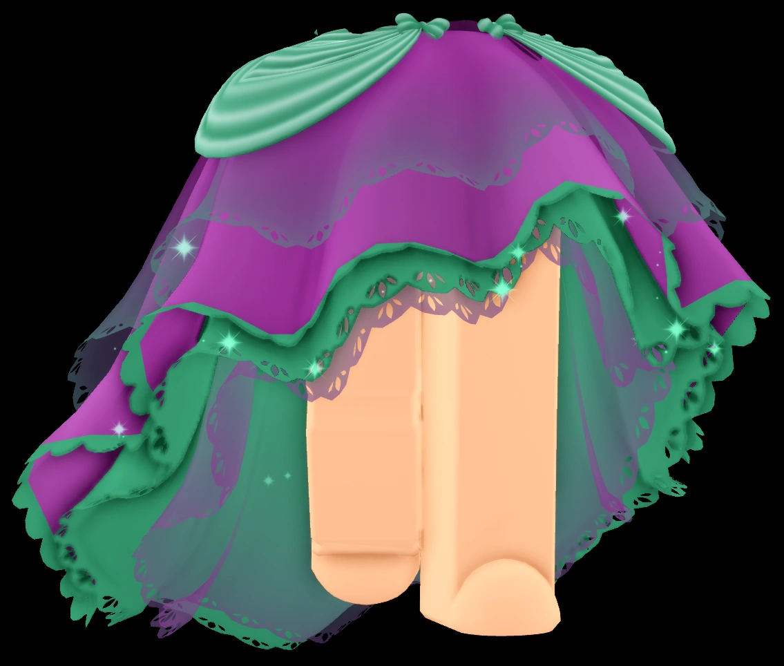 Royale Rebel Bustle Skirt