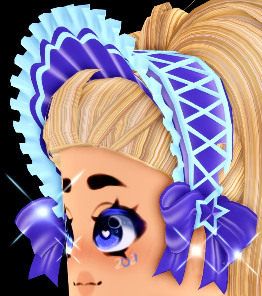 Princess Starfrost Ribbon Bonnet