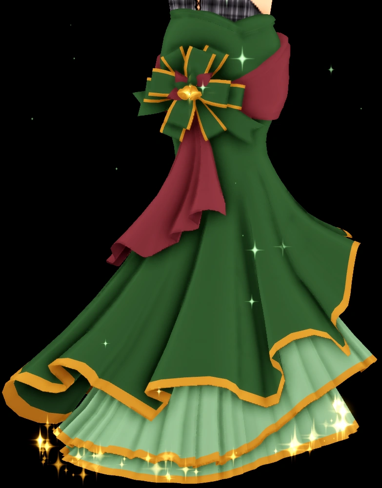 Christmas Queen Pageant Skirt