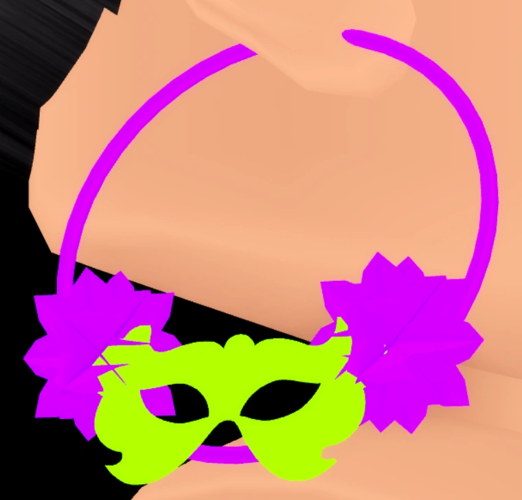 Mask Hoop Earrings