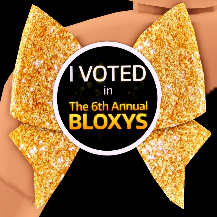 Bloxy Award 2018 Sticker