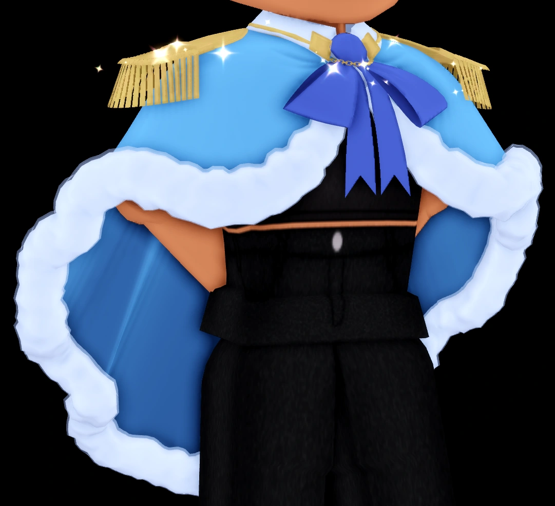 Ice Prince Shawl Cape