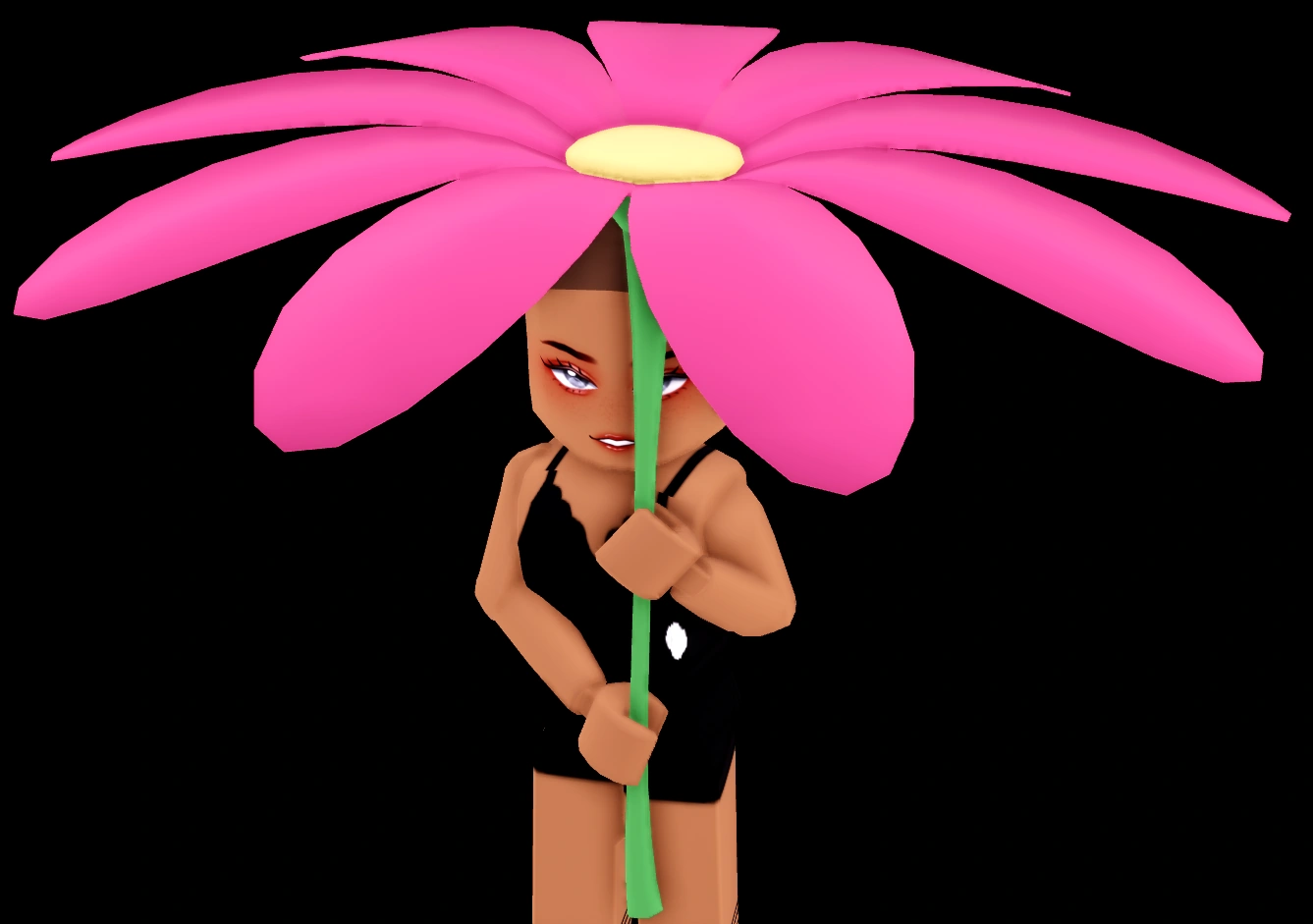 Dancing Daisy Flower Parasol (Featuring Leaf Friend)