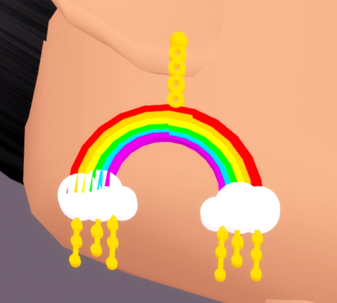 Dangly Rainbow Earrings