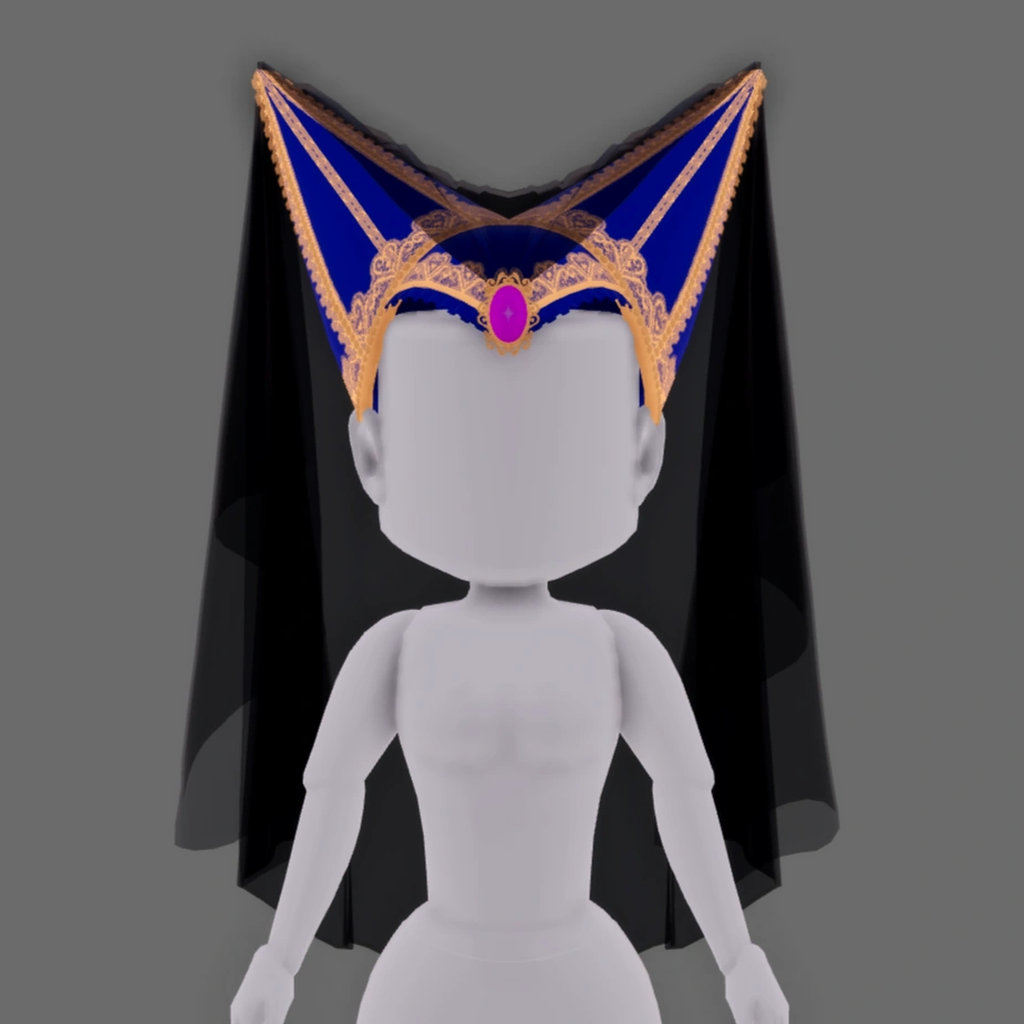 Duchess Spire Veil Hat