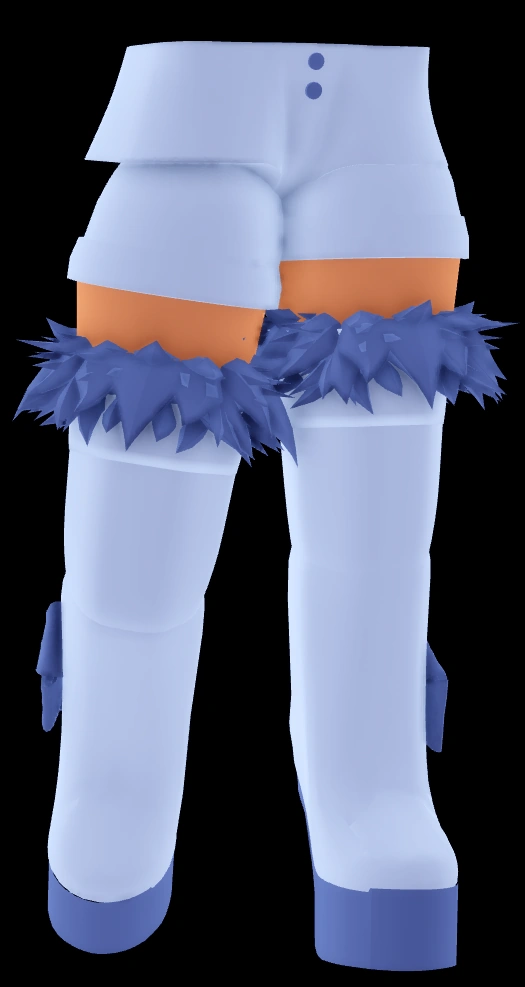 Thigh High Ice Princess Boots
