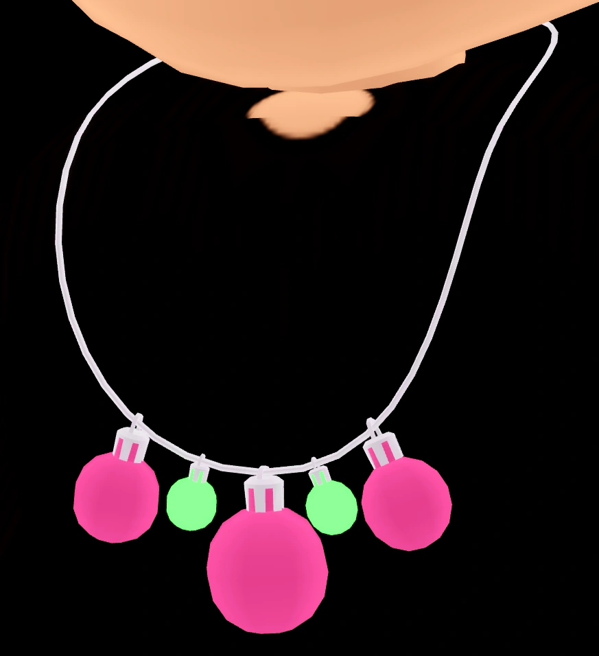 Light Up Ornament Necklace