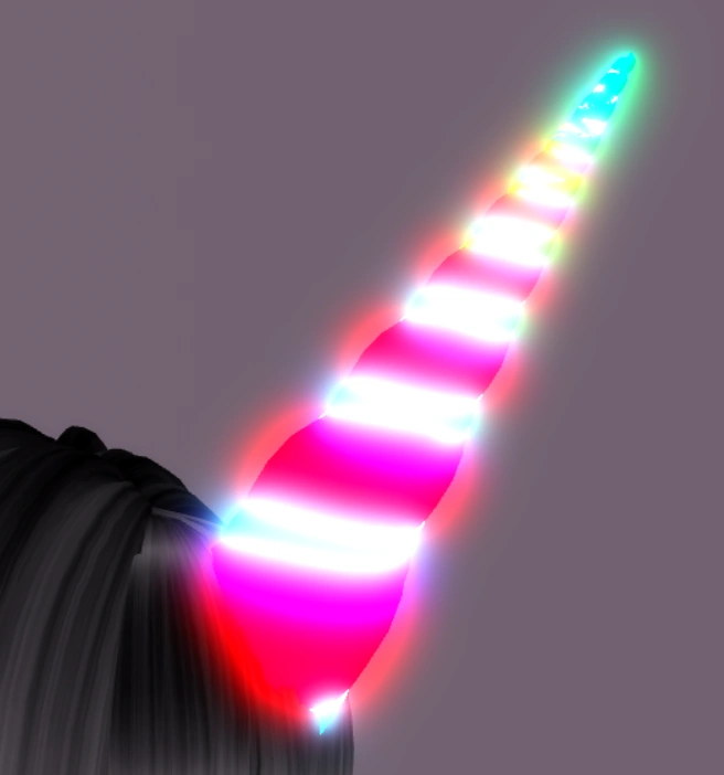 Rainbow Unicorn Horn