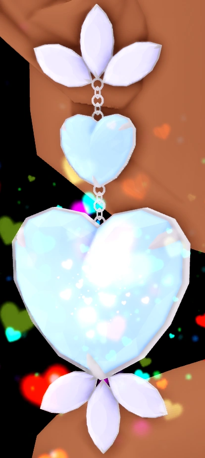 Divine Diamonds Heart Earrings