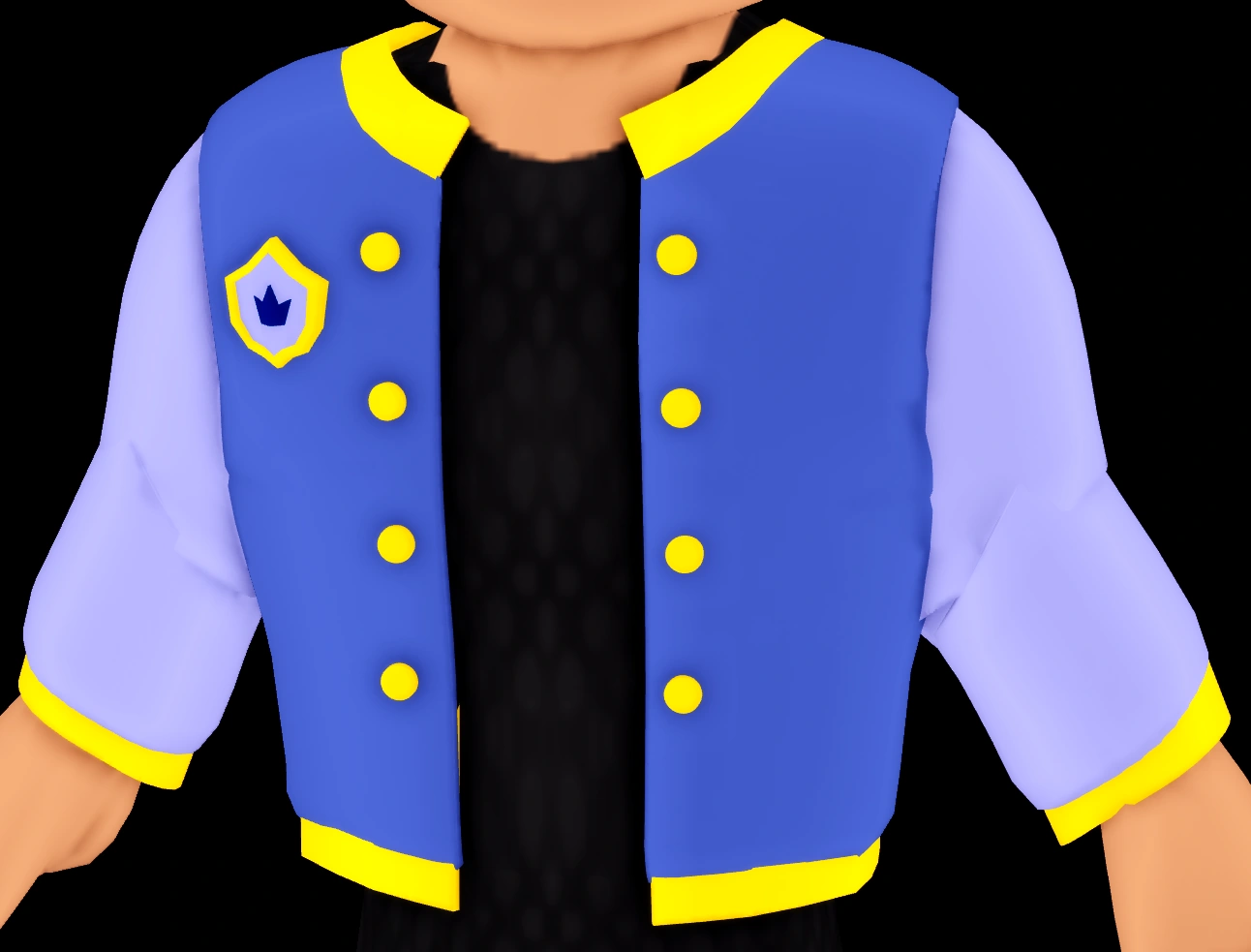 Boy's Gold Lining Varsity Jacket
