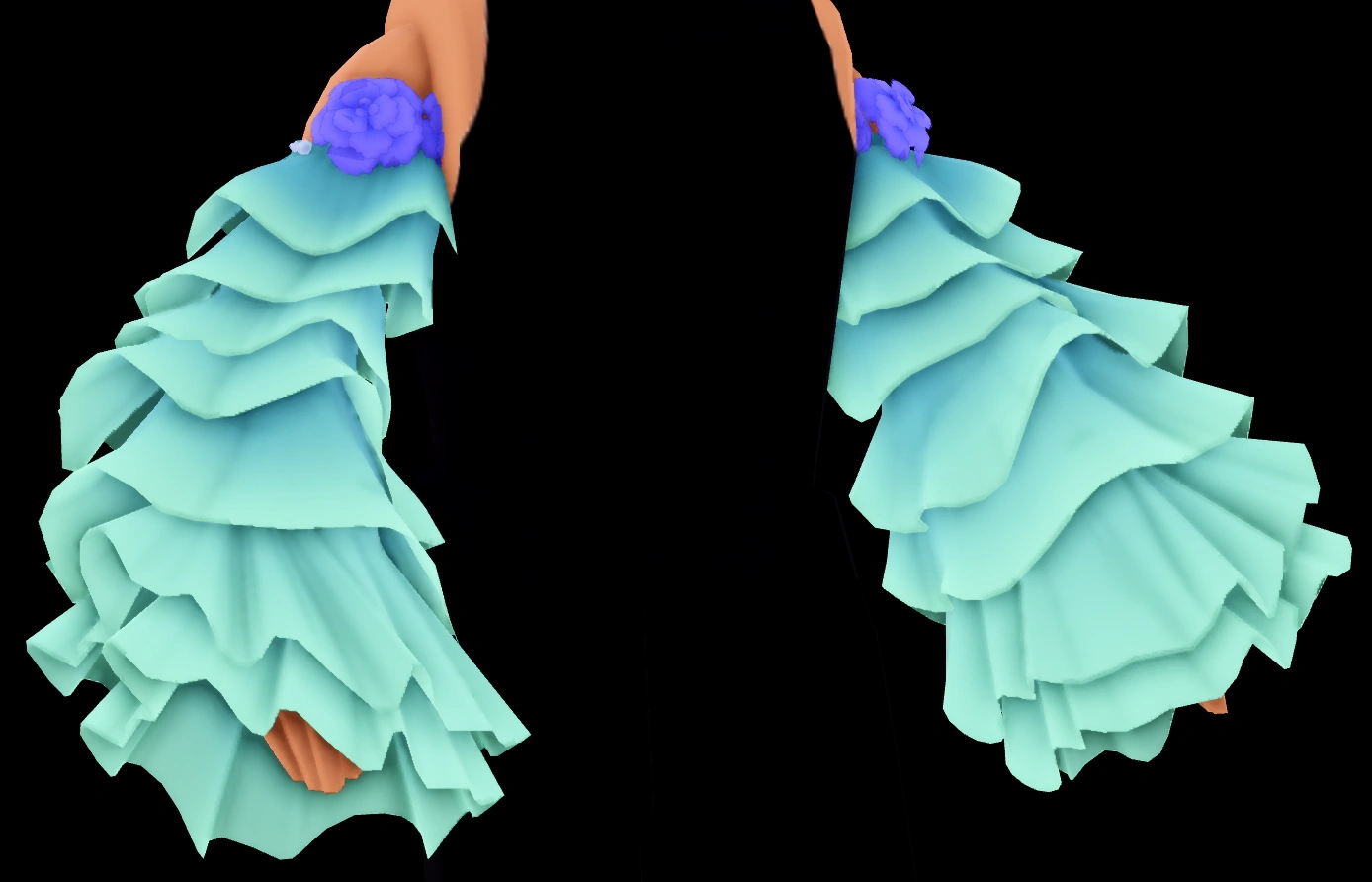 Bay Blossom Mermaid Flower Sleeves (Rare)